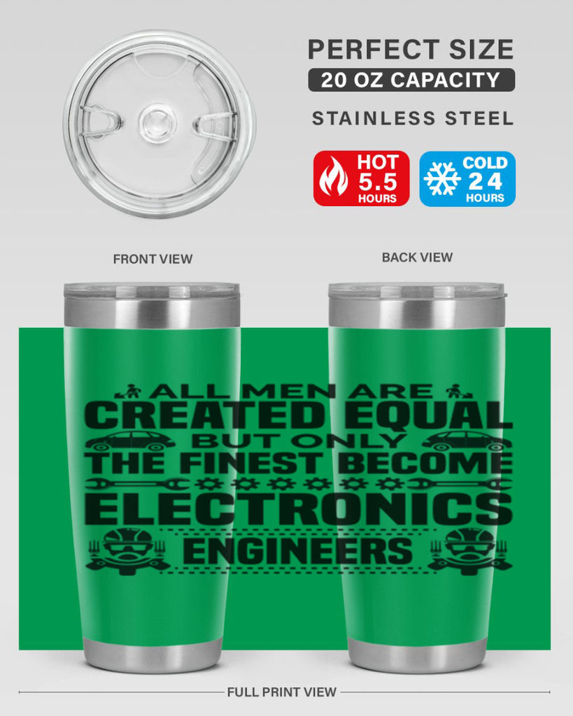 All men are created Style 21#- engineer- tumbler