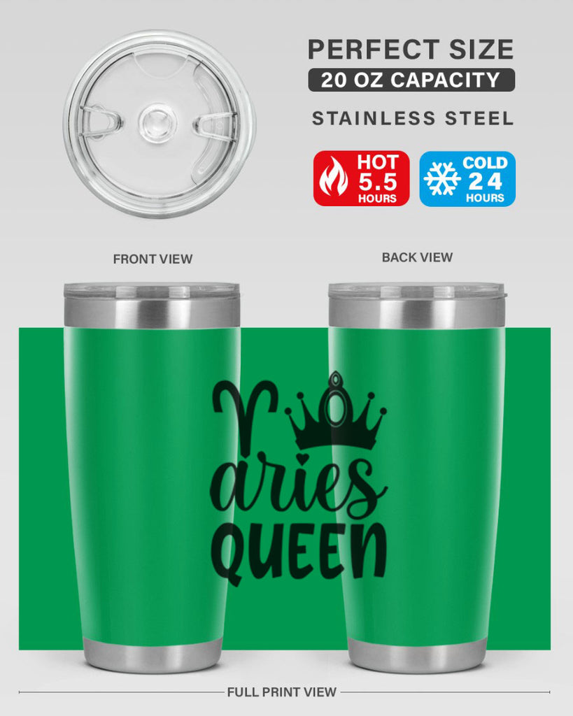 Aries queen 118#- zodiac- Tumbler