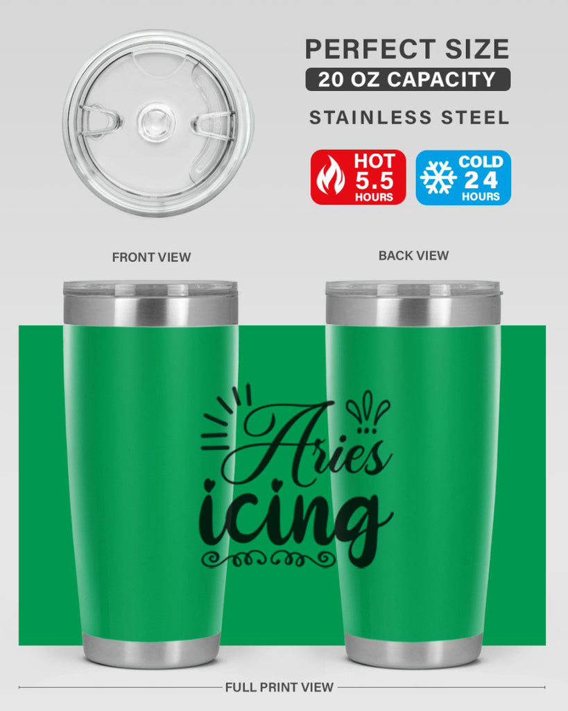 Ariesicing 105#- zodiac- Tumbler