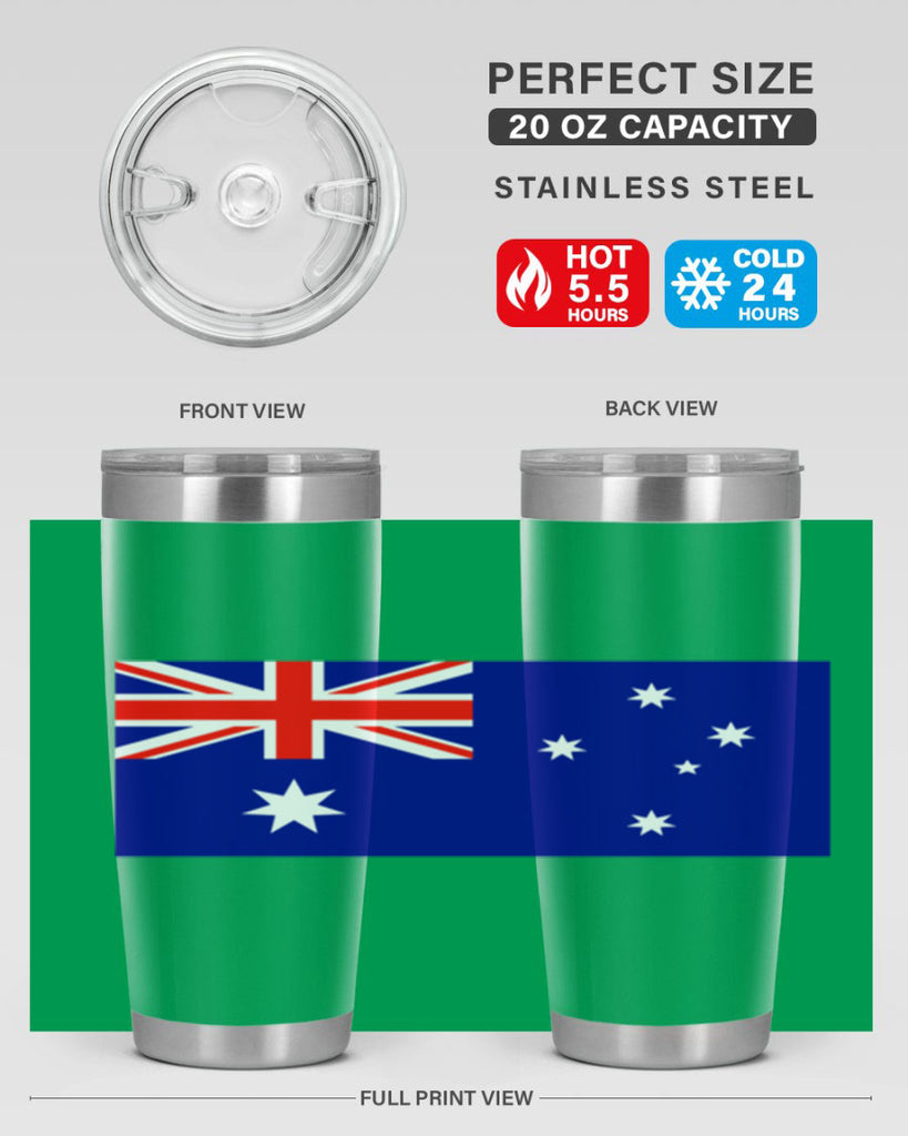 Australia 189#- world flags- Tumbler