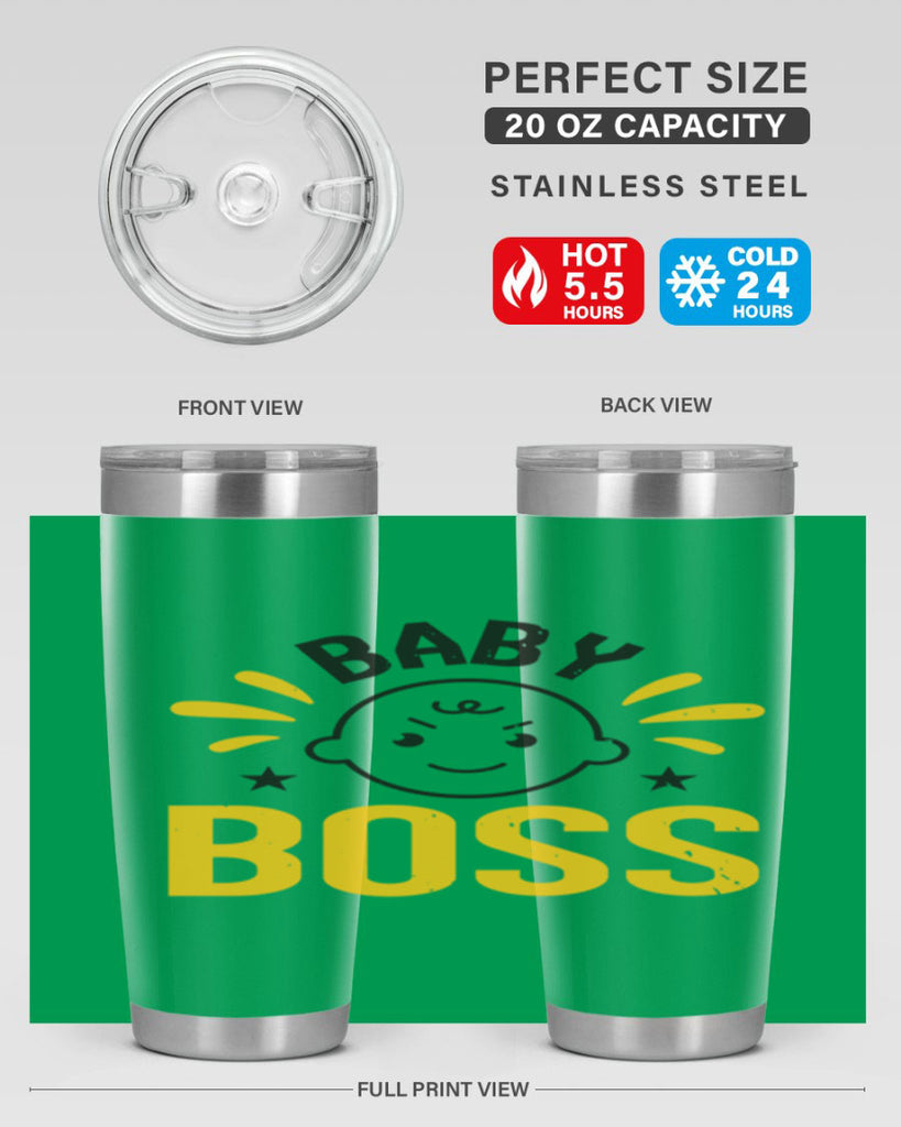 Baby Boss Style 6#- baby shower- tumbler