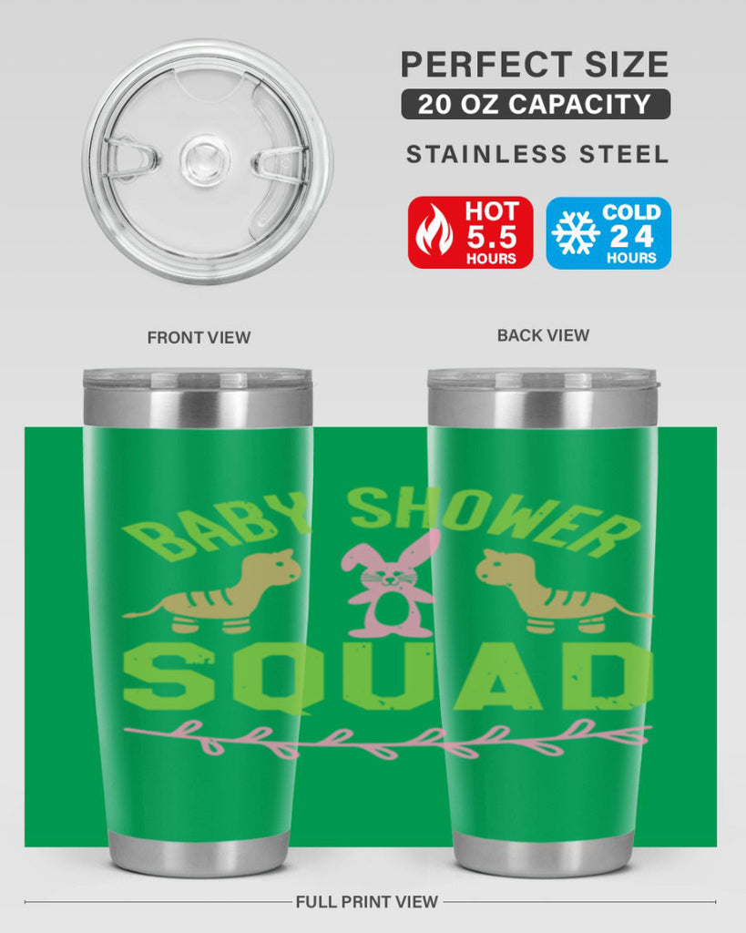 Baby Shower Squad Style 47#- baby shower- tumbler