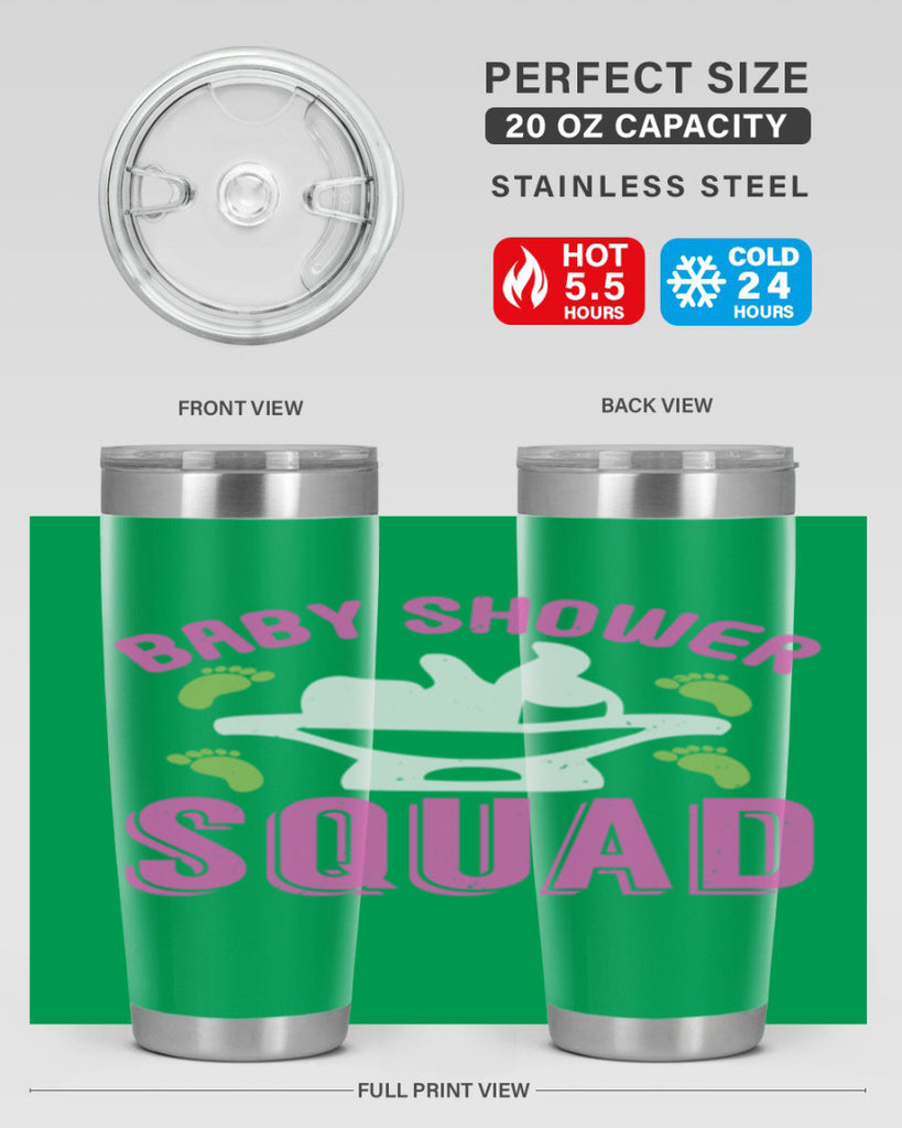 Baby shower Squad Style 152#- baby- tumbler