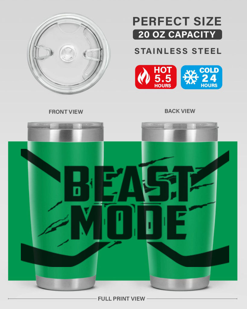 Beast mode 1426#- hockey- Tumbler