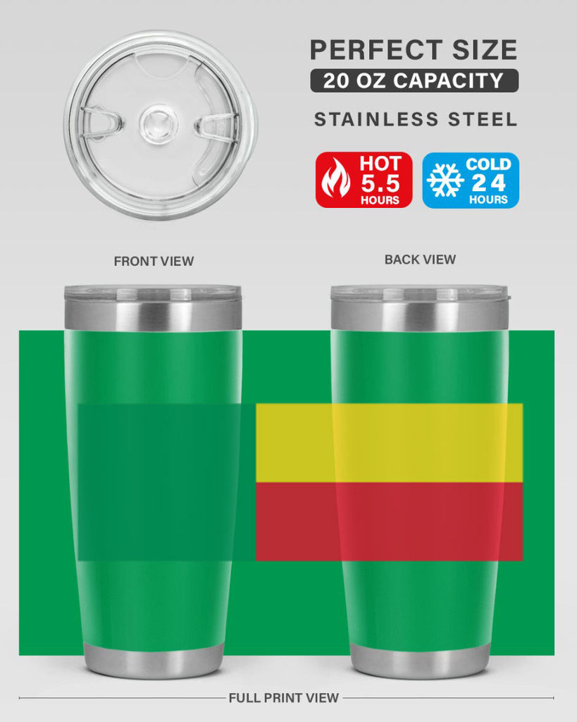 Benin 179#- world flags- Tumbler