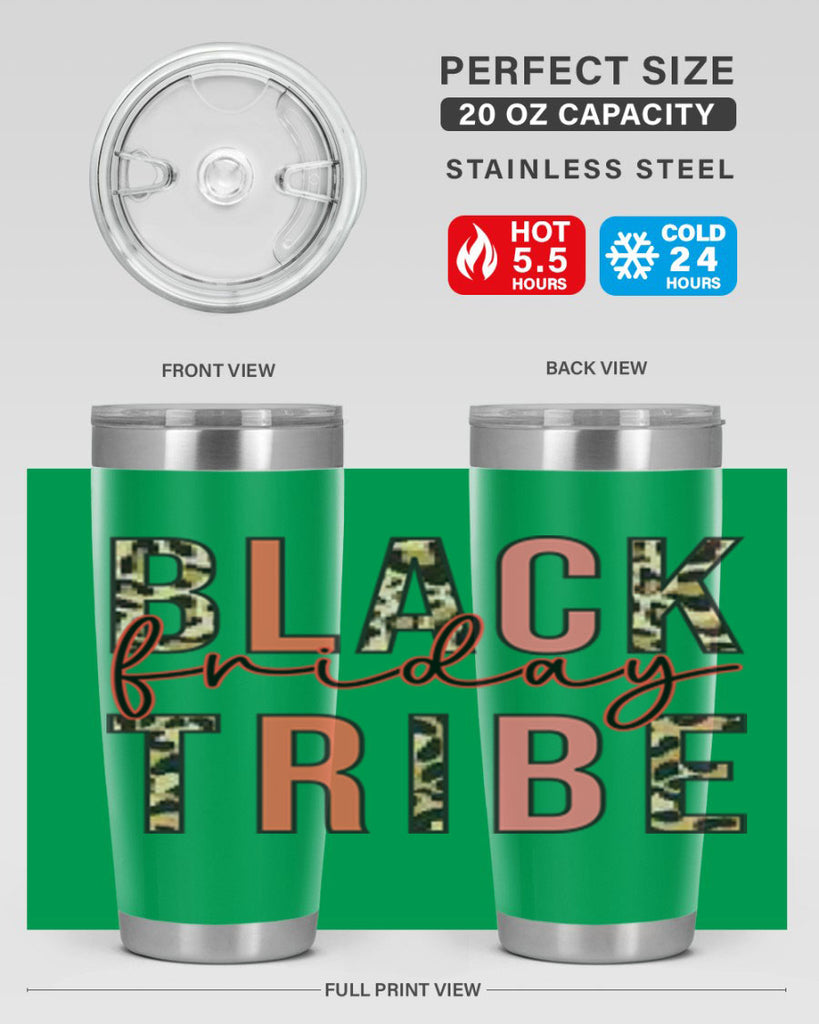 Black friday tribe 46#- fall- Tumbler