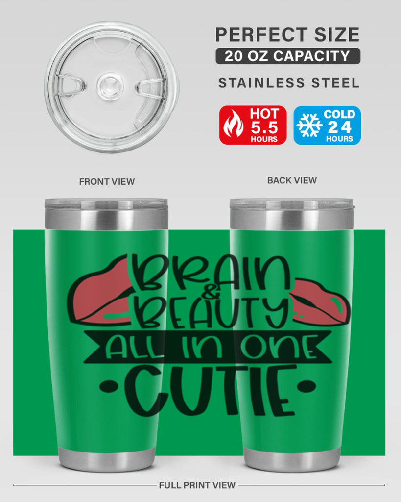 Brain Beauty All In One Cutie Style 127#- make up- Tumbler