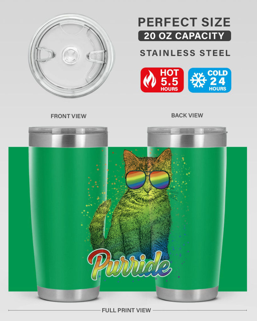 Cat Purride Lgbt Flag  Png 57#- lgbt- Tumbler