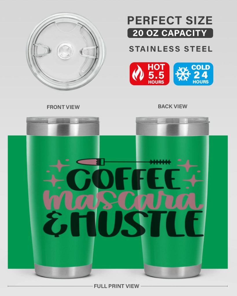 Coffee Mascara Hustle Style 109#- make up- Tumbler