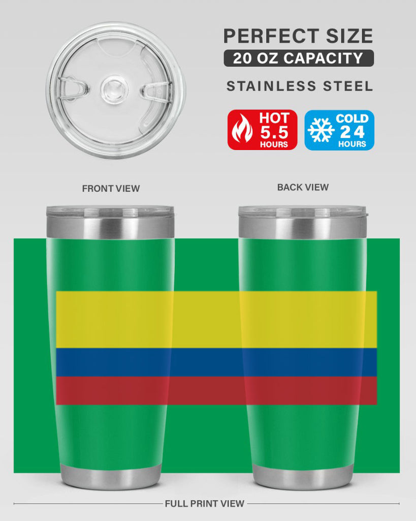 Colombia 161#- world flags- Tumbler