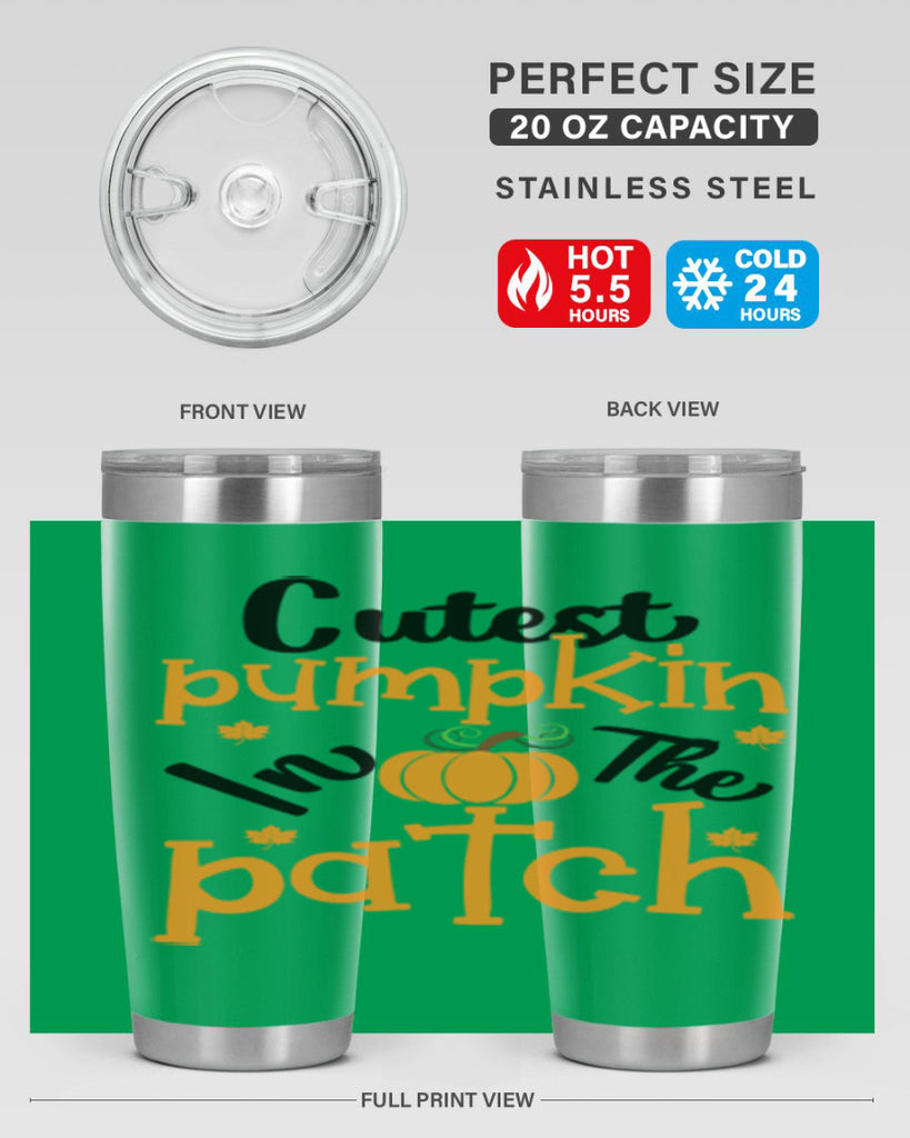 Cutestpumpkininthepatch 66#- fall- Tumbler