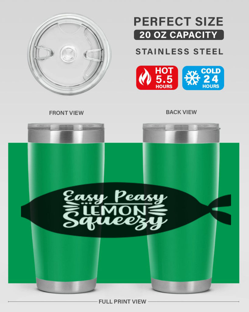 Easy peasy lemon squeezy 159#- mermaid- Tumbler