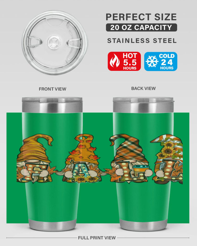 FALLGnomeAutumn 149#- fall- Tumbler