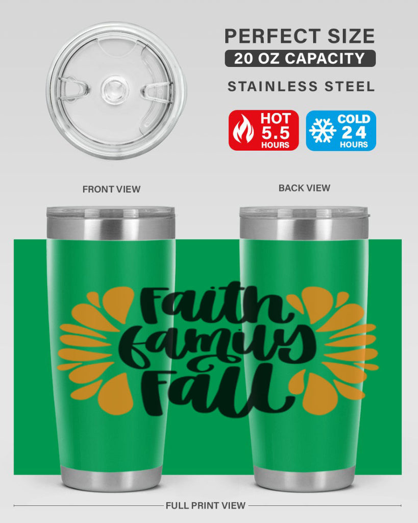 Faith Family Fall 481#- fall- Tumbler