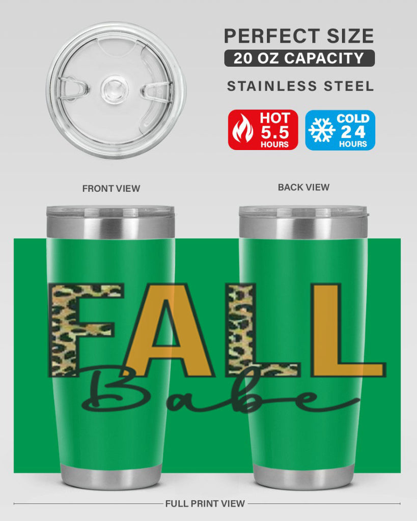 Fall Babe 87#- fall- Tumbler