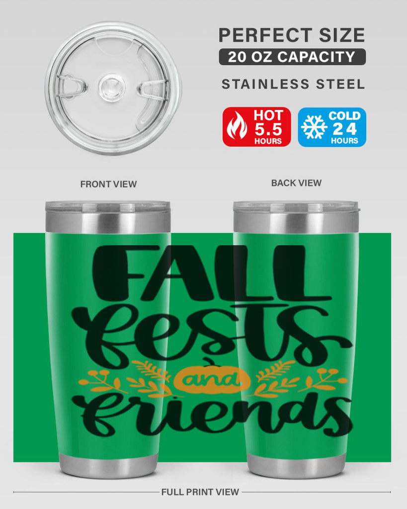 Fall Fests And Friends 484#- fall- Tumbler