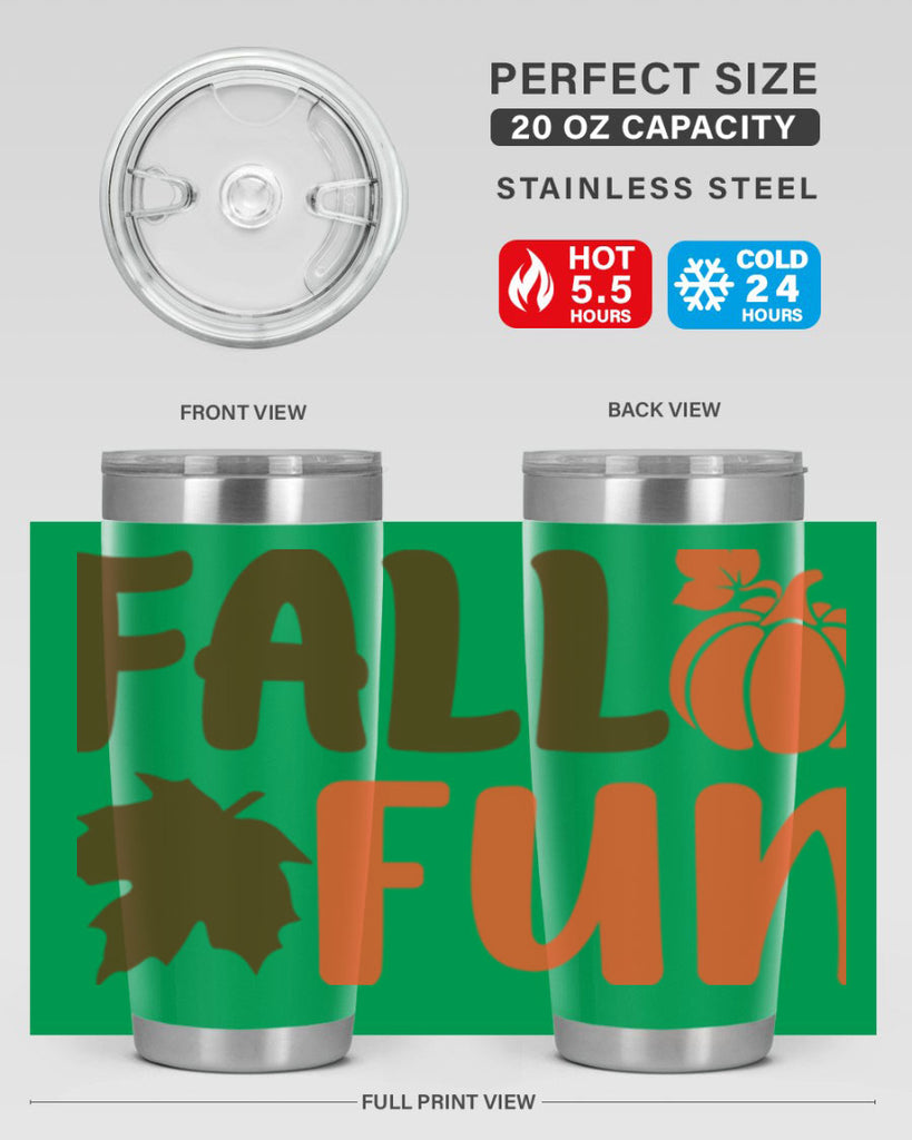 Fall Fun 102#- fall- Tumbler