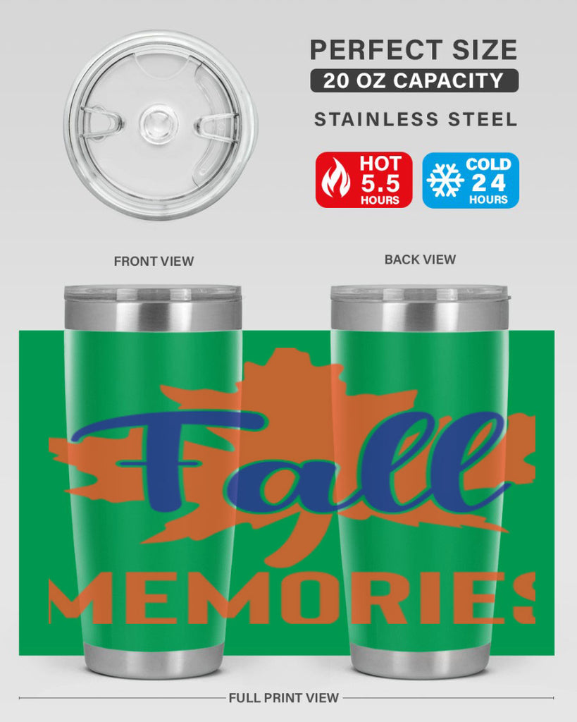 Fall Memories 124#- fall- Tumbler