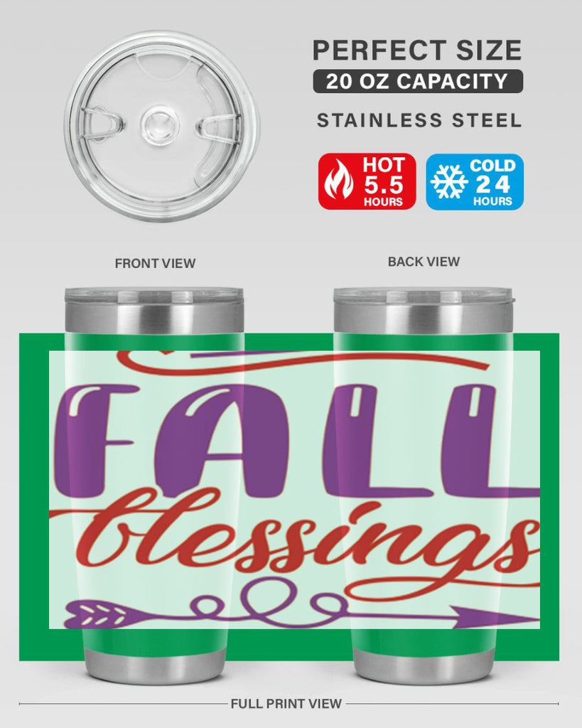 FallBlessingsdesign 146#- fall- Tumbler