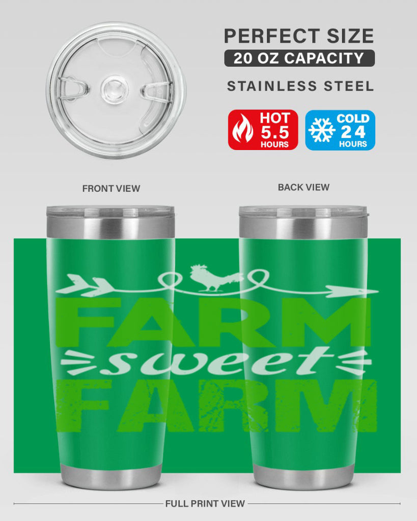 Farm sweet farm 67#- farming and gardening- Tumbler