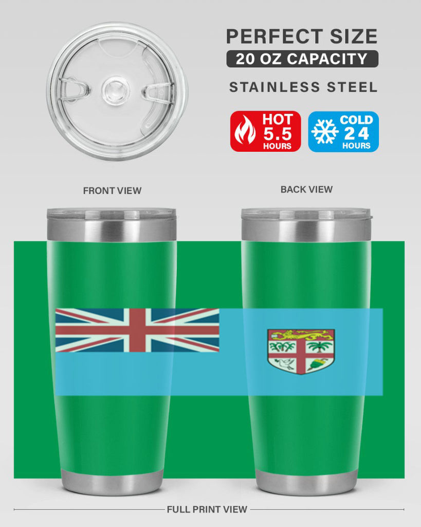 Fiji 139#- world flags- Tumbler