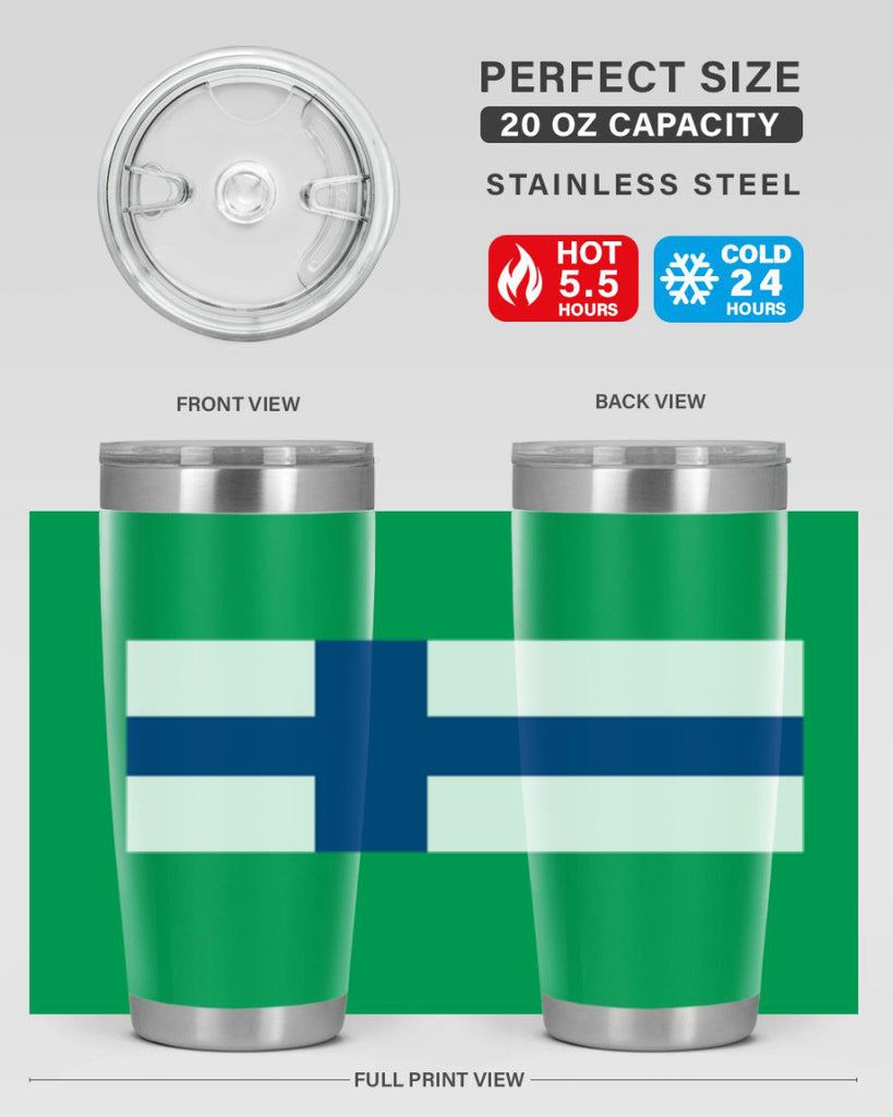 Finland 138#- world flags- Tumbler