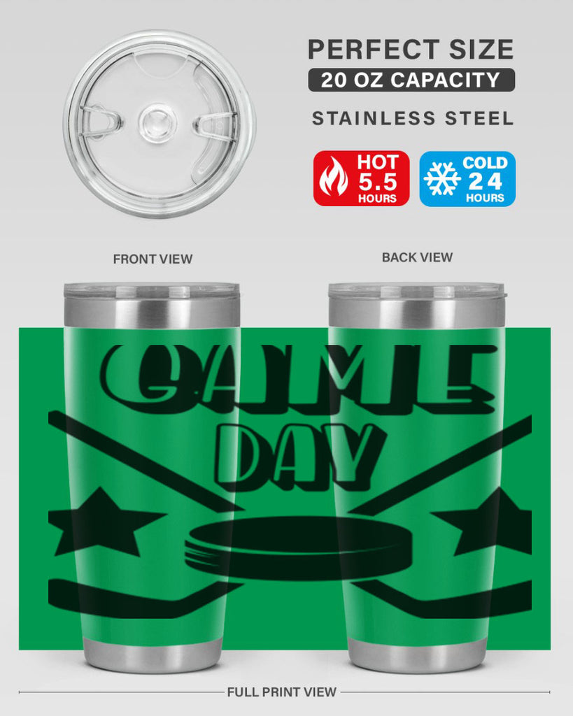 Game day 1220#- hockey- Tumbler