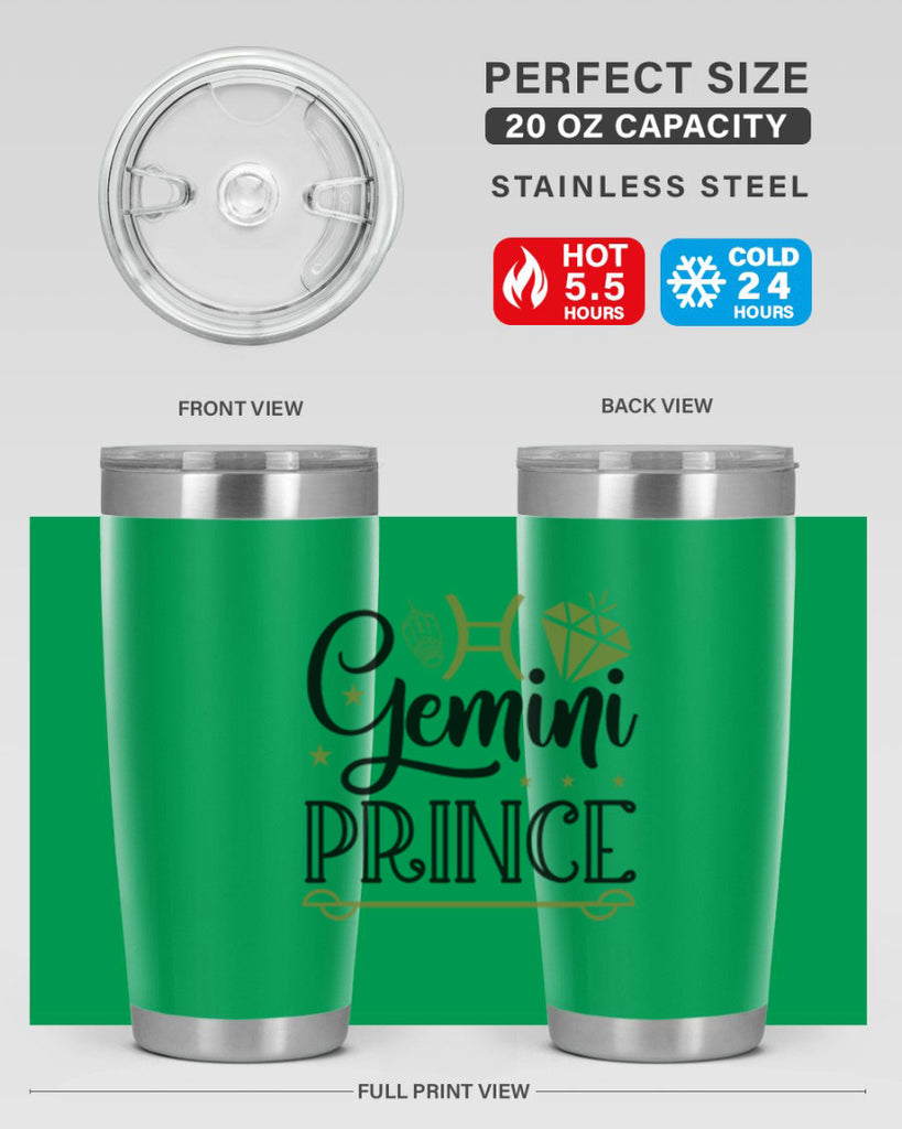 Gemini prince 229#- zodiac- Tumbler