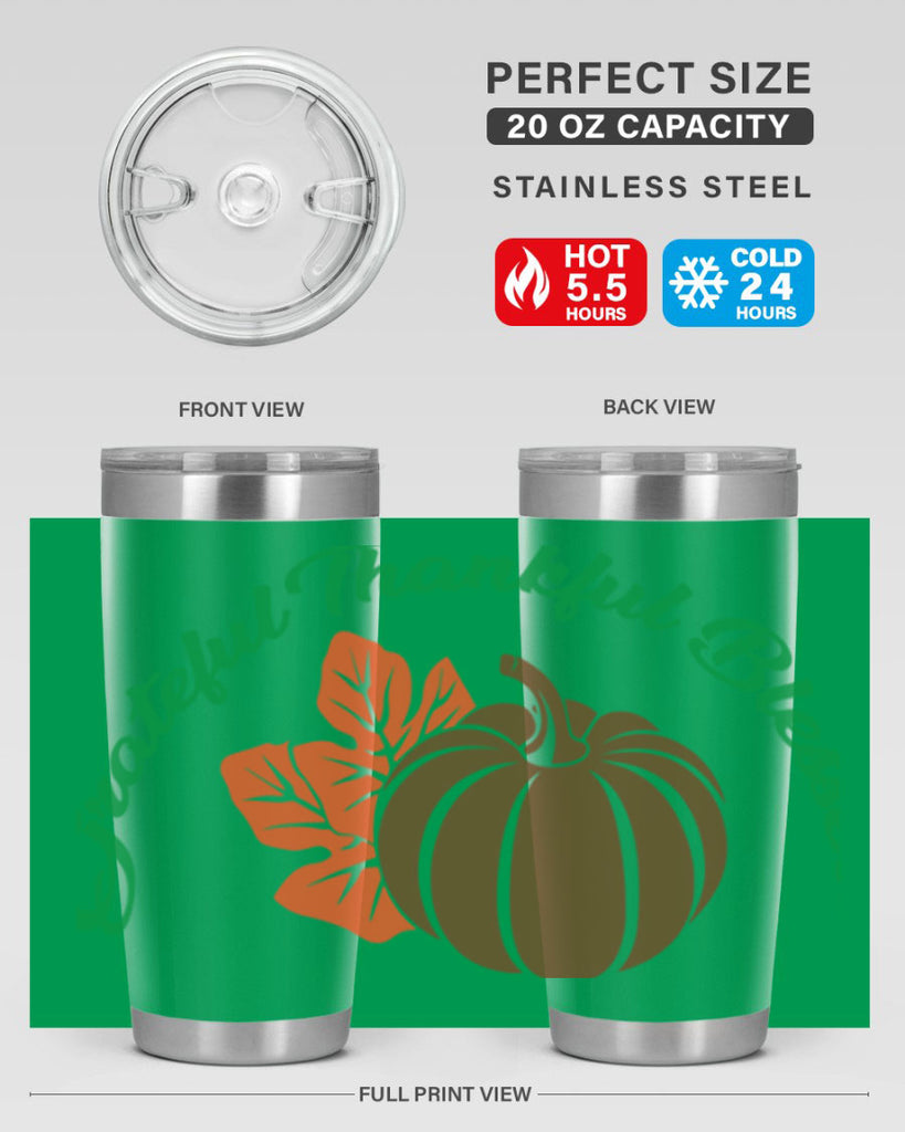 Grateful Thankful Blessed 214#- fall- Tumbler