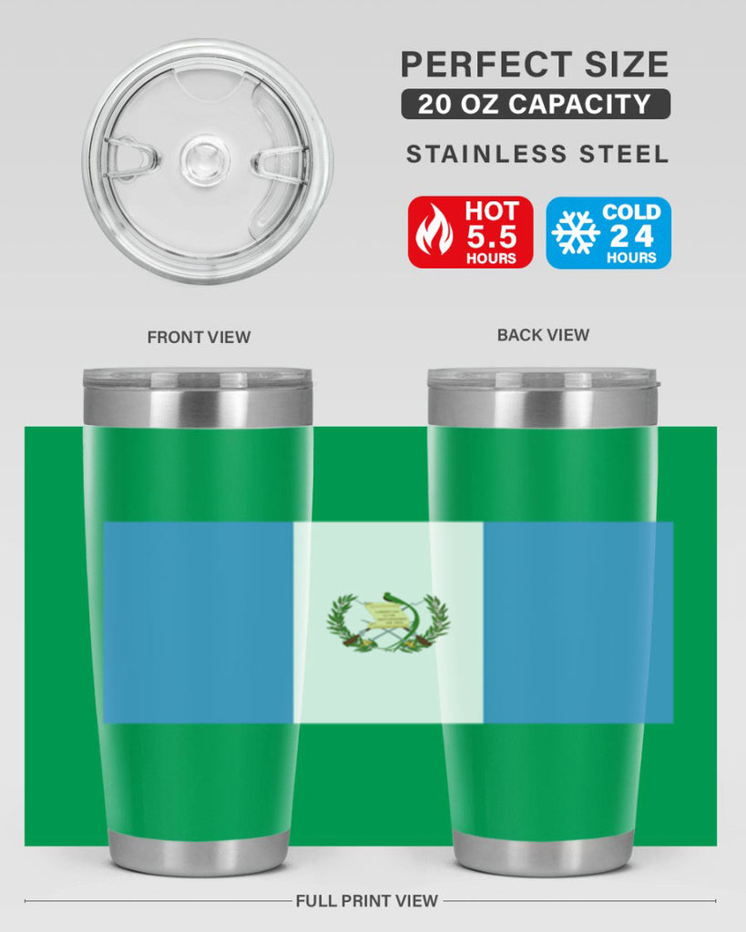 Guatemala 129#- world flags- Tumbler