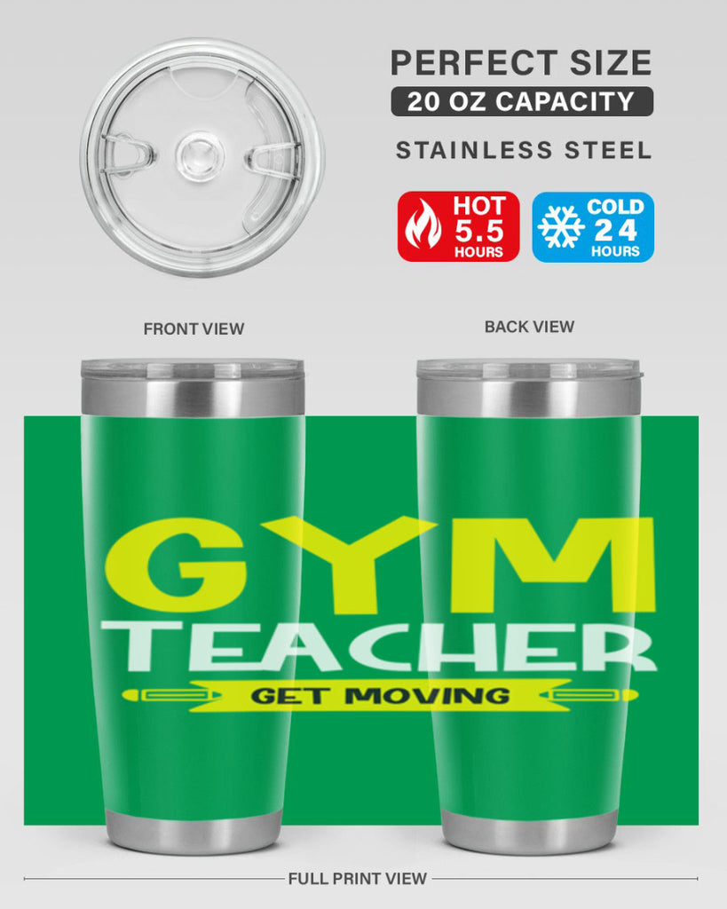 Gym Teacher get Moving Style 116#- teacher- tumbler