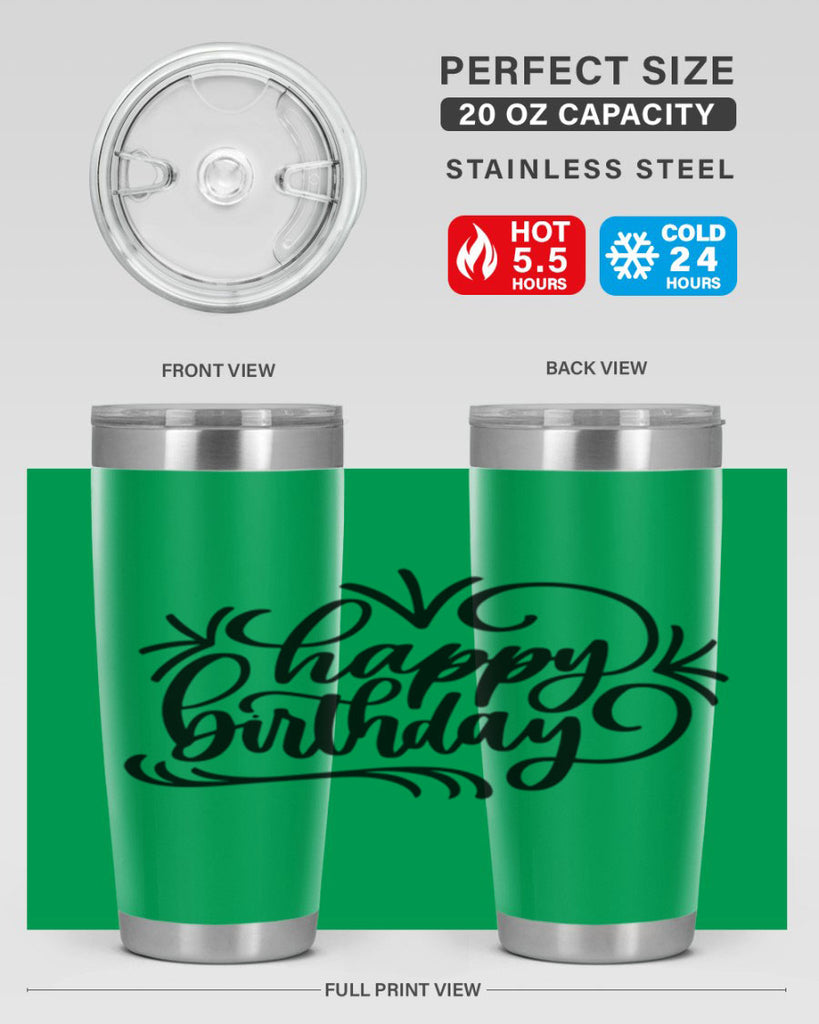 Happy Birthday Style 5#- birthday- tumbler