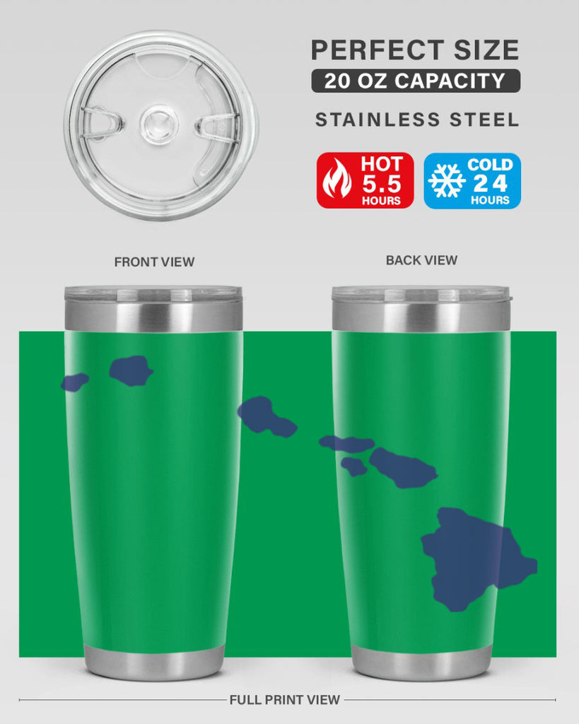 Hawaii 40#- stateflags- Tumbler