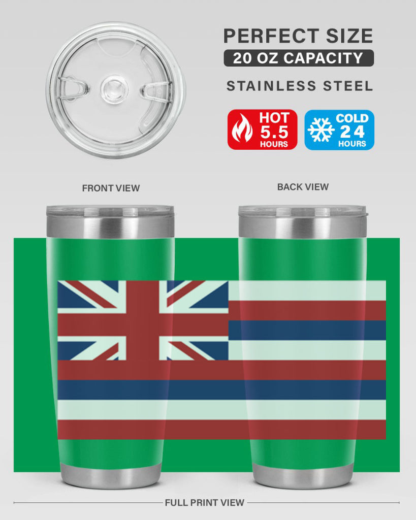 Hawaii 41#- Us Flags- Tumbler