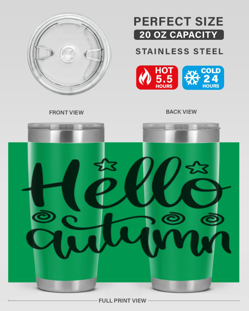 Hello Autumn 270#- fall- Tumbler