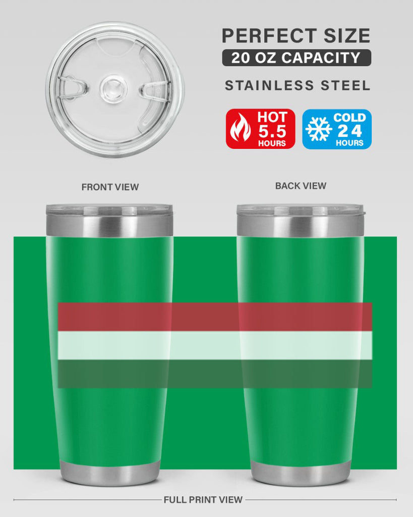 Hungary 123#- world flags- Tumbler