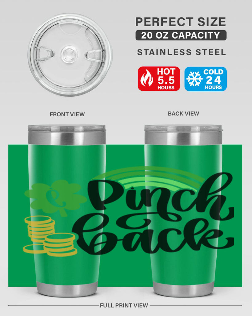 I Pinch Back Style 86#- St Patricks Day- Tumbler