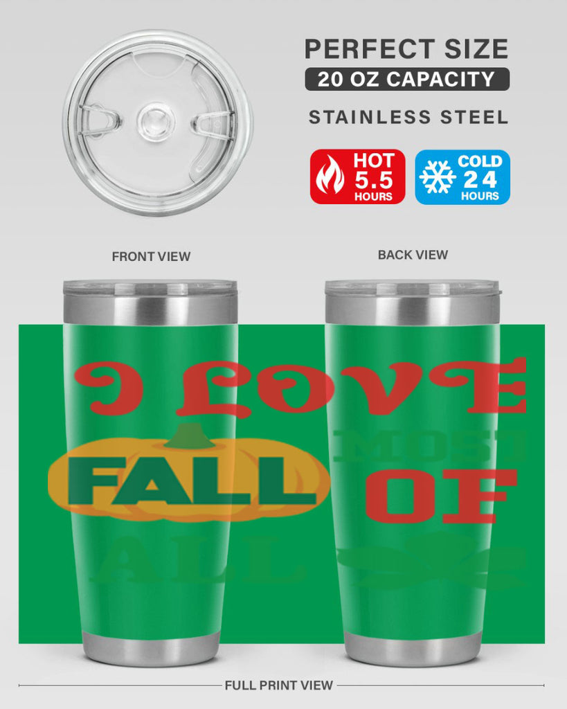 ILOVEFALLMOSTof 346#- fall- Tumbler