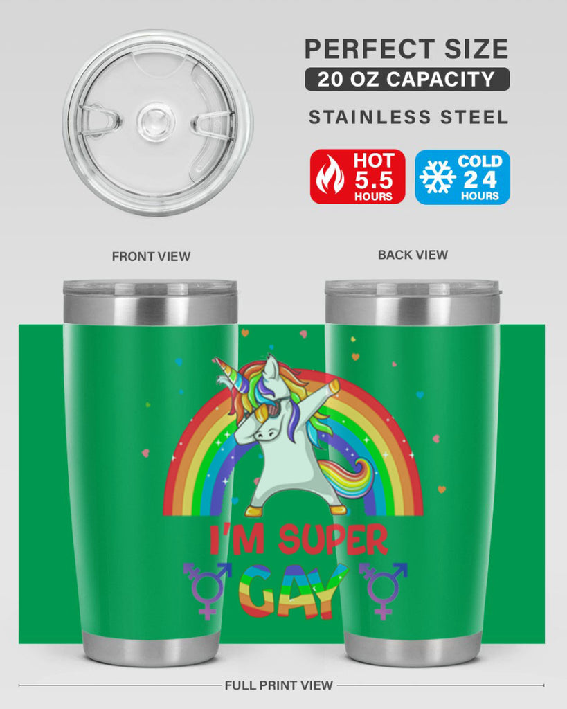 IM Super Gay Lgbt Pride Unicorn Png 44#- lgbt- Tumbler