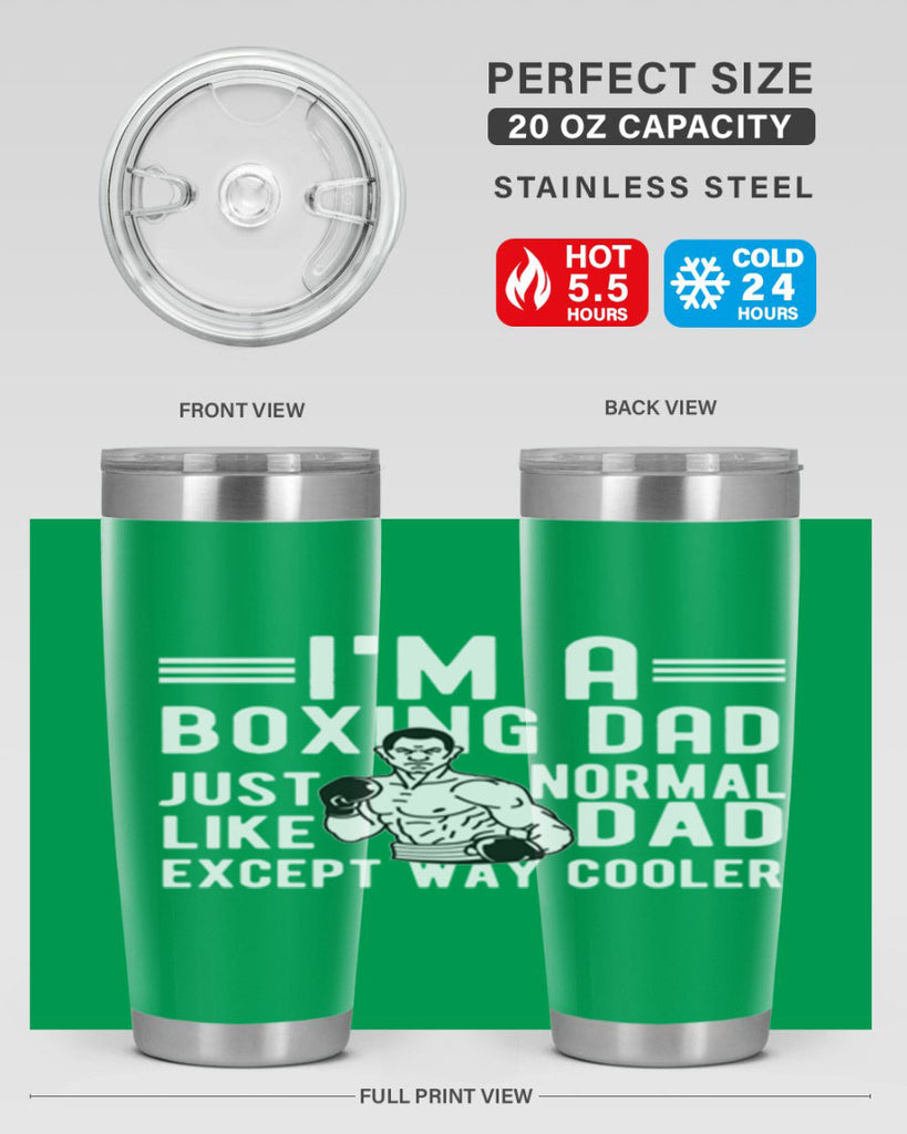 Im A Boxing Dad 3#- dad- Tumbler