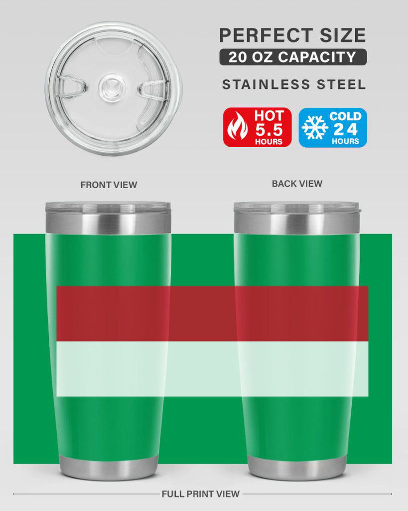 Indonesia 120#- world flags- Tumbler