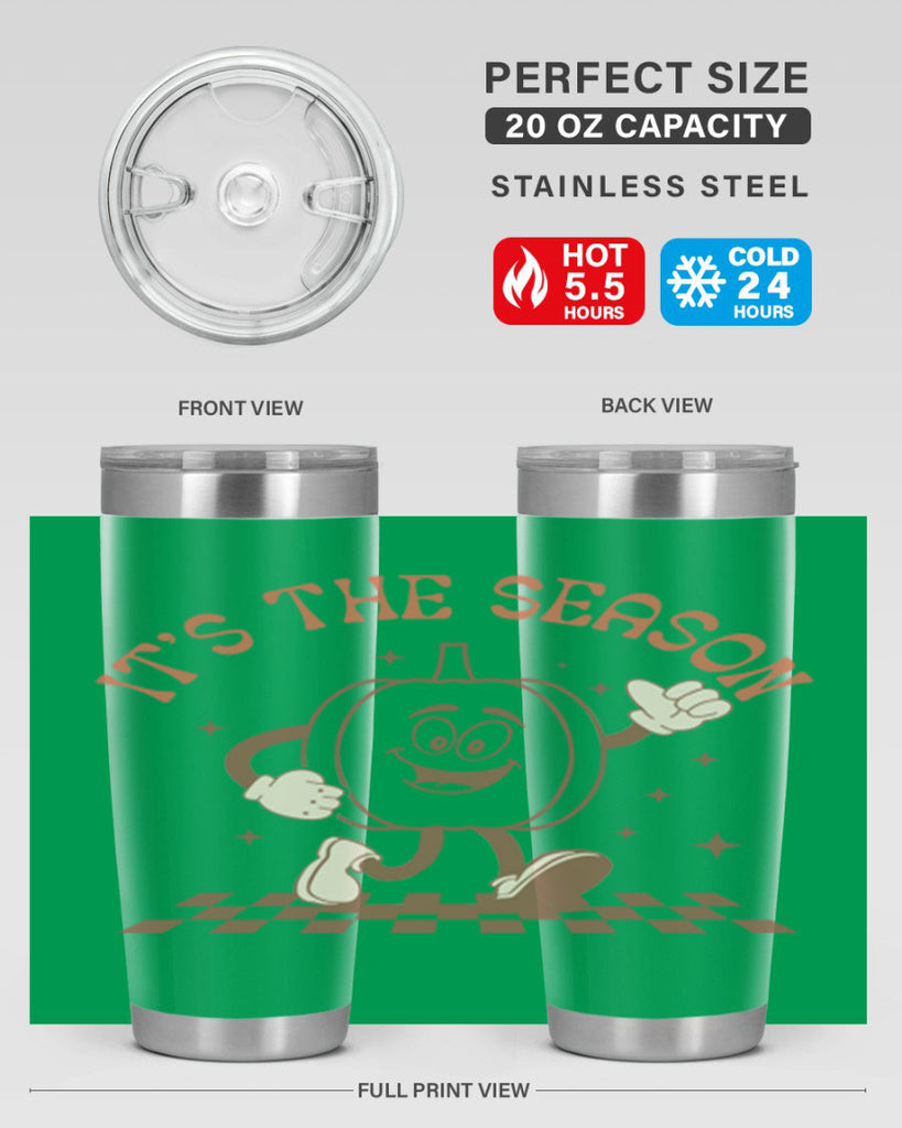 Its The Season 378#- fall- Tumbler