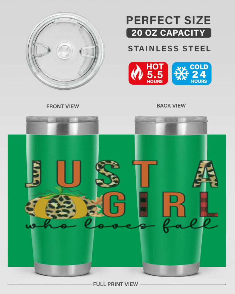 Just a Girl Who Loves Fall 382#- fall- Tumbler