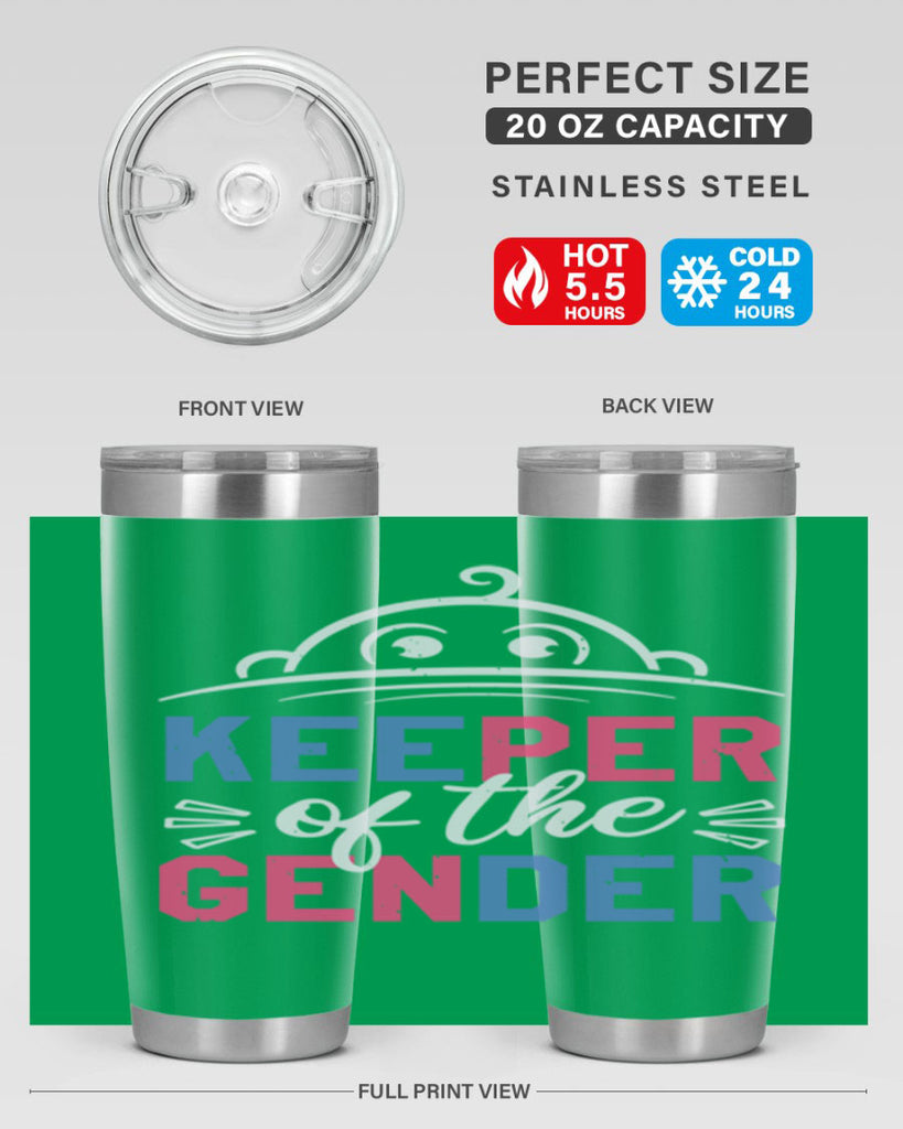 Keeper of the gender Style 31#- baby shower- tumbler