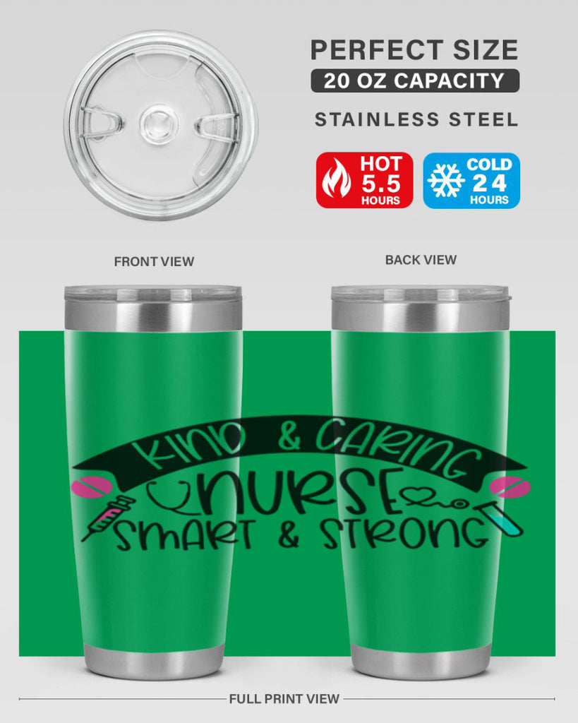 Kind Caring Nurse Smart Strong Style Style 143#- nurse- tumbler