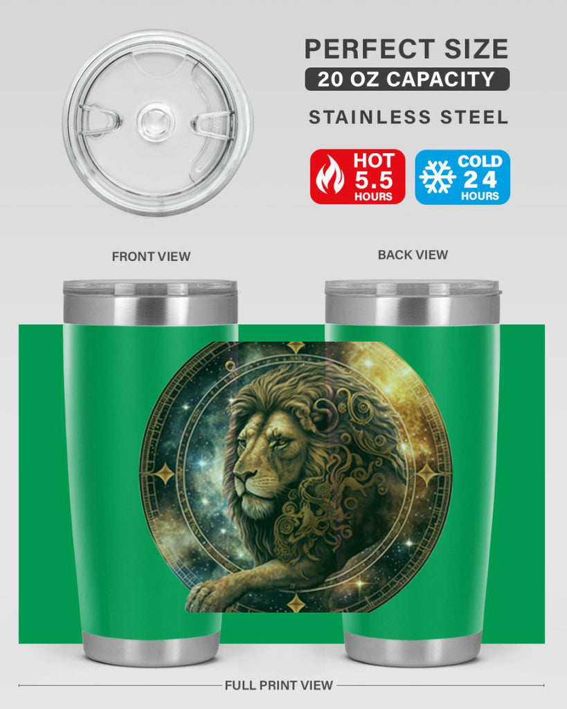 Leo 277#- zodiac- Tumbler