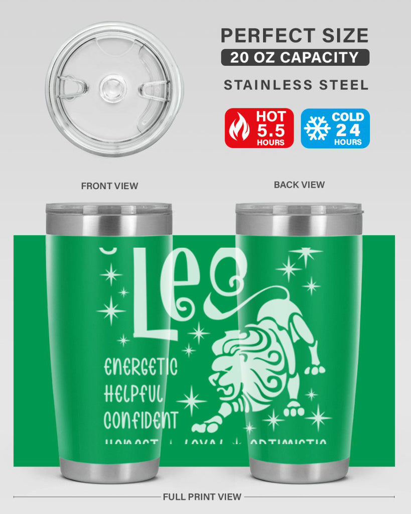 Leo 281#- zodiac- Tumbler