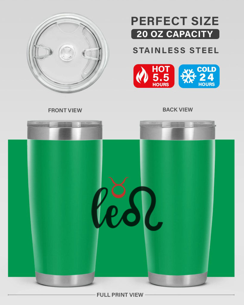 Leo 284#- zodiac- Tumbler