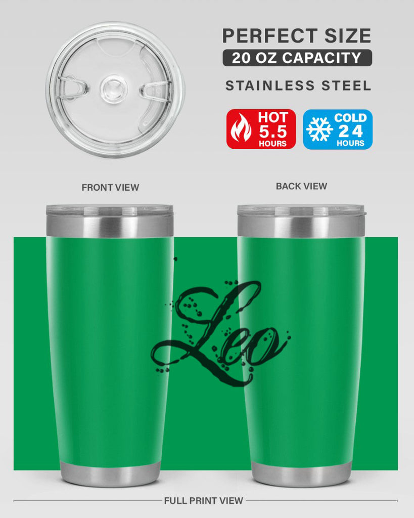 Leo 287#- zodiac- Tumbler