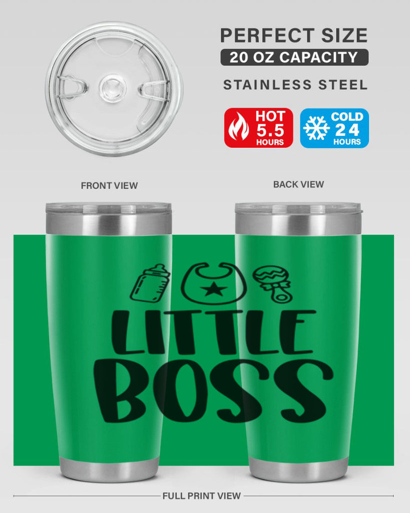 Little Boss Style 66#- baby- tumbler